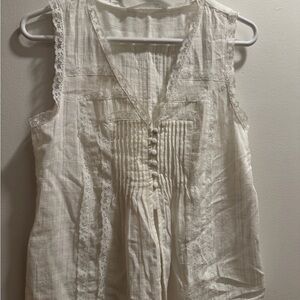 Altar’d State Lace Trim Sleeveless Top